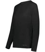 Holloway Ladies Coolcore Essential Long Sleeve Tee 222338 BLACK Primary
