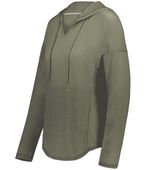 Holloway Ladies Monterey Hoodie 222845 OLIVE HEATHER Primary