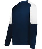 Holloway Momentum Team Fleece Crew 223525 NAVY/WHITE Primary