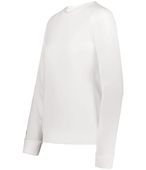 Holloway Ladies Momentum Team Fleece Crew 223725 WHITE Primary