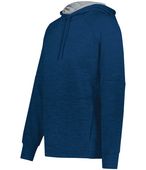 Holloway Ladies All-Pro Performance Fleece Hoodie 223780 NAVY HEATHER/SILVER Primary