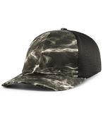 Pacific Headwear Mossy Oak Low-Profile Trucker Pacflex Cap P691