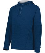 Holloway All-Pro Performance Fleece Hoodie 223580 NAVY HEATHER/SILVER Primary