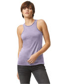 American Apparel Ladies' Cvc Racerneck Tank 101CVC HEATHER LILAC Primary