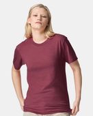 American Apparel Unisex Cvc T-Shirt 2001CVC HEATHER CRANBERRY Primary