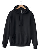 Jerzees Unisex Eco Premium Blend Fleece Pullover Hooded Sweatshirt 700MR BLACK INK Primary
