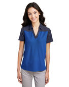 Core365 Ladies' Fusion Chromasoft Colorblock Polo CE112CW