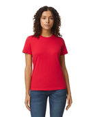 Gildan Ladies' Softstyle Midweight Ladies' T-Shirt G650L RED Primary