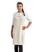Artisan Collection By Reprime Unisex Regenerate Sustainable Bib Apron RP122 NATURAL Primary