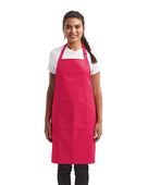 Artisan Collection By Reprime Unisex 'Colours' Sustainable Pocket Bib Apron RP154 HOT PINK Primary