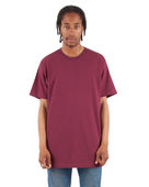 Shaka Wear Adult 6 Oz., Active Short-Sleeve Crewneck T-Shirt SHASS BURGUNDY Primary