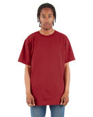 Shaka Wear Adult 6 Oz., Active Short-Sleeve Crewneck T-Shirt SHASS CARDINAL Primary