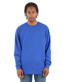 Shaka Wear Adult 7.5 Oz., Max Heavyweight Long-Sleeve T-Shirt SHMHLS ROYAL Primary