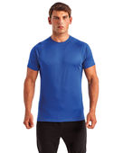 Tridri Unisex Panelled Tech T-Shirt TD011 ROYAL Primary