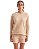 Tridri Ladies' Billie Side-Zip Sweatshirt TD600 NUDE Primary