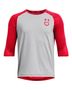 013 - MOD GRAY FULL HEATHER/RED