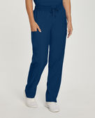Landau Forward Women's Straight-Leg Cargo Scrub Pants LB400