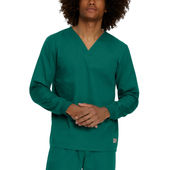 Landau Scrub Zone Unisex No-Pocket V-Neck Scrub Top LT104