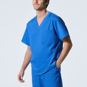 Landau Proflex Men's Medical Scrubs Shirt LT108