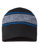 Cap America Usa-Made Variegated Striped Beanie CAP-RKV9