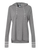 Mv Sport Women's Heathered Jersey Hooded Tunic MV-W19439 GRAPHITE Primary