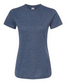 Tultex Women's Fine Jersey T-Shirt TUL-216 HEATHER DENIM Primary