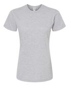 Tultex Women's Fine Jersey T-Shirt TUL-216 HEATHER GREY Primary
