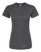 Tultex Women's Fine Jersey T-Shirt TUL-216 HEATHER CHARCOAL Primary