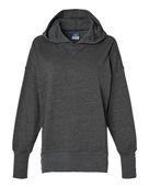 Mv Sport Women's French Terry Hooded Sweatshirt MV-W23720 CHARCOAL Primary