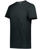 Augusta Youth Core Basic 50/50 Tee 6951 ONYX HEATHER Primary