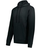 Augusta Core Basic Fleece Hoodie 6955 ONYX HEATHER Primary