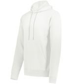 Augusta Core Basic Fleece Hoodie 6955 ULTRA WHITE Primary