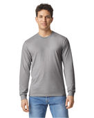 Gildan Unisex Softstyle Cvc Long Sleeve T-Shirt G674 CEMENT Primary