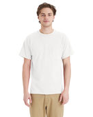 Hanes Unisex Essential Pocket T-Shirt 5290P WHITE Primary