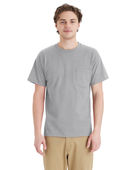 Hanes Unisex Essential Pocket T-Shirt 5290P LIGHT STEEL Primary
