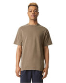 American Apparel Unisex Garment Dyed T-Shirt 1301GD FADED BROWN Primary
