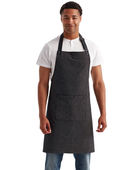 Artisan Collection By Reprime Unisex Annex Oxford Apron RP144 BLACK Primary