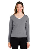 Devon & Jones New Classics Ladies' Charleston Pullover DG482W GRAPHITE MELANGE Primary