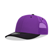 Decky 6 Panel Mid Profile Structured Contra-Stitch Trucker Cap 6031