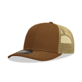 Decky 6 Panel Mid Profile Structured Contra-Stitch Trucker Cap 6031