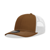 Decky 6 Panel Mid Profile Structured Contra-Stitch Trucker Cap 6031