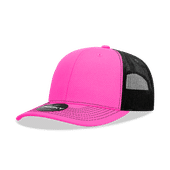 Decky 6 Panel Mid Profile Structured Contra-Stitch Trucker Cap 6031