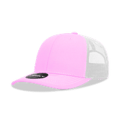Decky 6 Panel Mid Profile Structured Contra-Stitch Trucker Cap 6031
