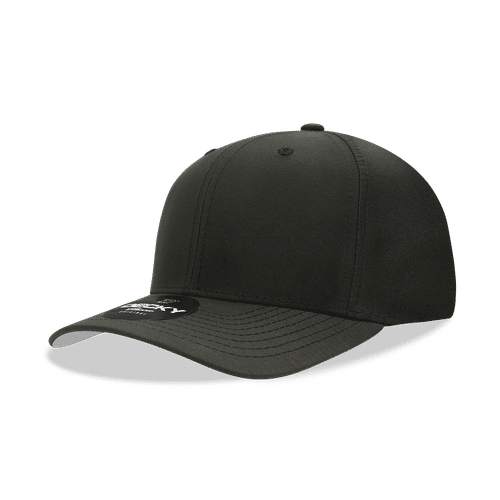 Decky 6 Panel Mid Profile Structured Performance Cap 6222. Embroidery is available on this item.