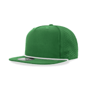 Decky 5 Panel High Profile Relaxed Perforated Performance Rope Hat 6226