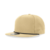 Decky 5 Panel High Profile Relaxed Perforated Performance Rope Hat 6226
