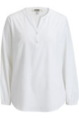 Edwards Ladies Open V Neck Long Sleeve Blouse 5275