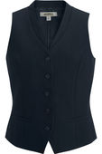 Edwards Ladies Ottoman Trim Vest 7398