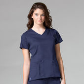 Blossom Pintuck Mock Wrap Top 1302