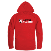 W Republic Lewis University Flyers The Freshman Hoodie 512-531 RED Primary